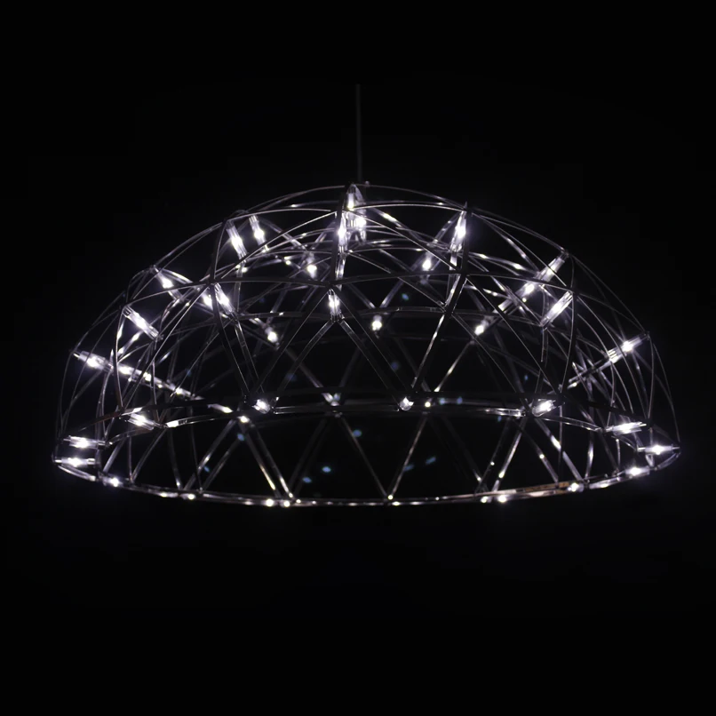 Современный светодиодный подвесной светильник подвеска фейерверк купольная
