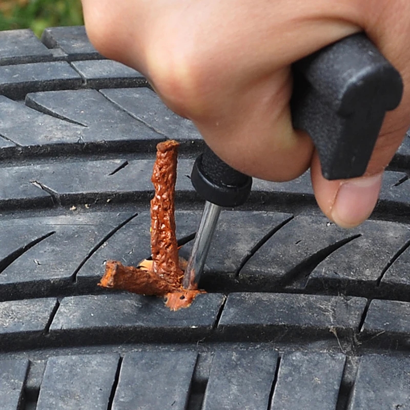 Комплект для ремонта автомобильных шин бескамерный комплект прокол в шинах