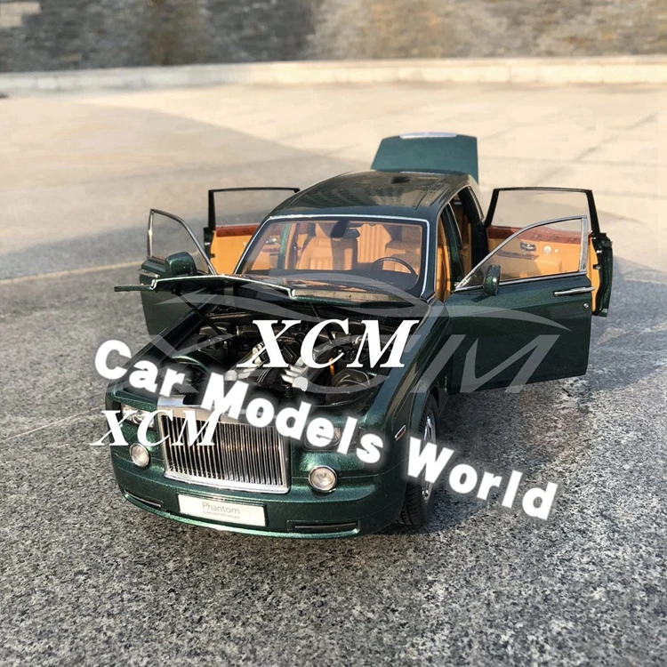 Литая под давлением модель автомобиля для Kyosho Phantom EWB (зеленый) 1:18 + маленький