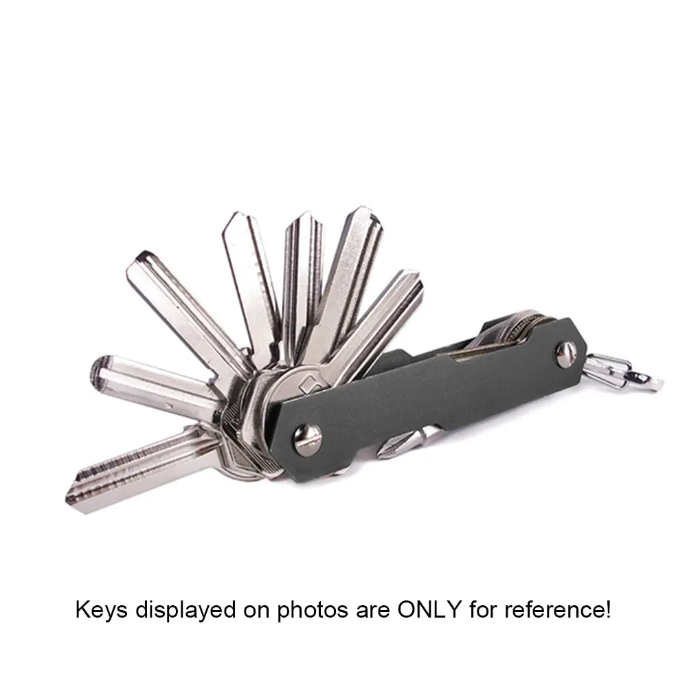 Держатель для ключей из твердого алюминиевого сплава органайзер походные наборы