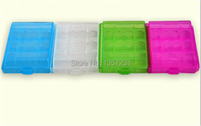 

1500pcs/lot drop shopping Storage Box For Rechargeable Battery AA AAA
