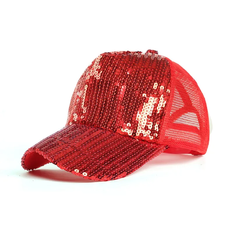 Женские бейсбольные кепки с сеткой 2019 модный конский хвостик бейсбольная кепка