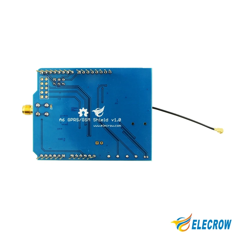 Elecrow A6 GSM GPRS Щит для Arduino модуль эффективного чипа с антенной развитию DIY Телефон
