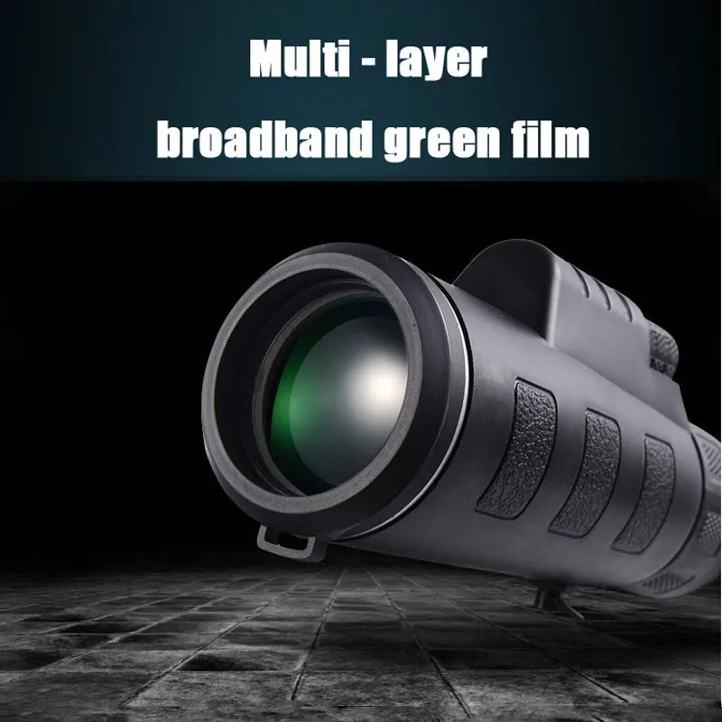 Высокая мощность 40X60 портативный оптический зум телескоп монокулярный HD Бинокль