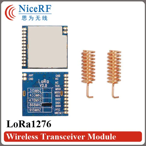 2 шт./лот LoRa1276 915 МГц 100 мВт 4 км радиочастотный беспроводной модуль LoRa 868 | Чип sx1276