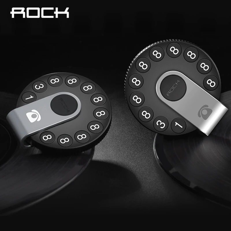 Рок телефон номер панель для парковки Автомобильный держатель скрытые