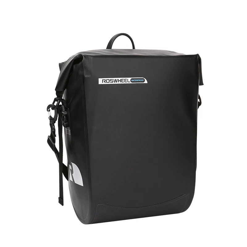 141364 Pannier Bag Roswheel Полный водонепроницаемый 3л Горная дорога велосипед Руль сумка Паньер мешок корзина сухой серии 111361 - Цвет: 141364 Pannier Bag