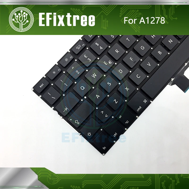 Итальянская для Macbook Pro 13 '&#x27A1278 Клавиатура с винтовой фотографией 2009 2010 2011 2012 EMC