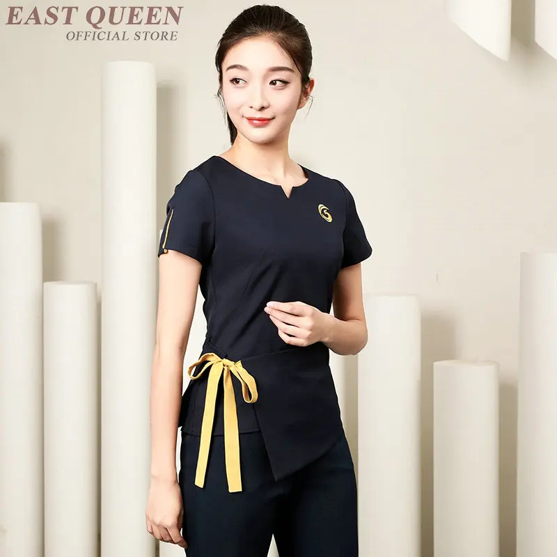 Униформа медсестры одежда медсестра медицинская одежда халаты клинических форма женская косметичка массаж салон красоты униформа для сотрудниц спа-салонов DD1062
