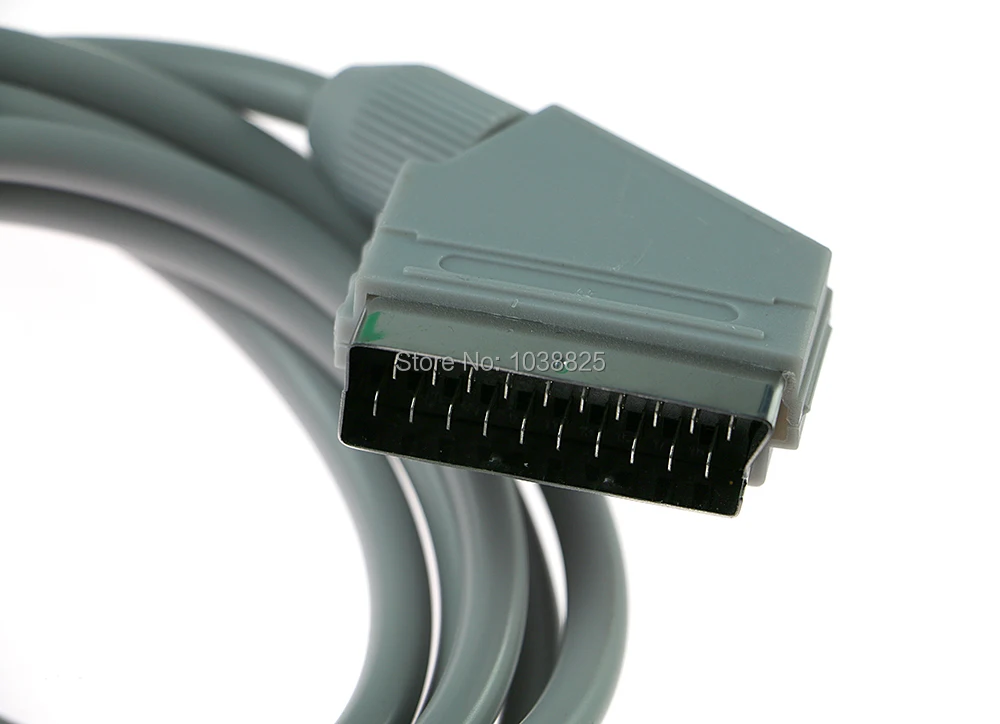 Новый реальный RGB кабель Scart свинцовый шнур для консоли Nintendo Wii PAL | Электроника