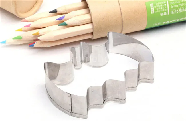 1 шт./лот печенье в виде летучей мыши из нержавеющей стали нержавеющая сталь серия