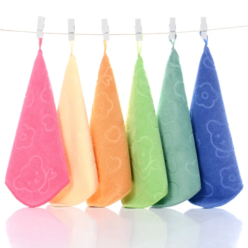 Мягкий носовой платок из микрофибры слюнявчик Полотенце Для Ухода За Младенцами