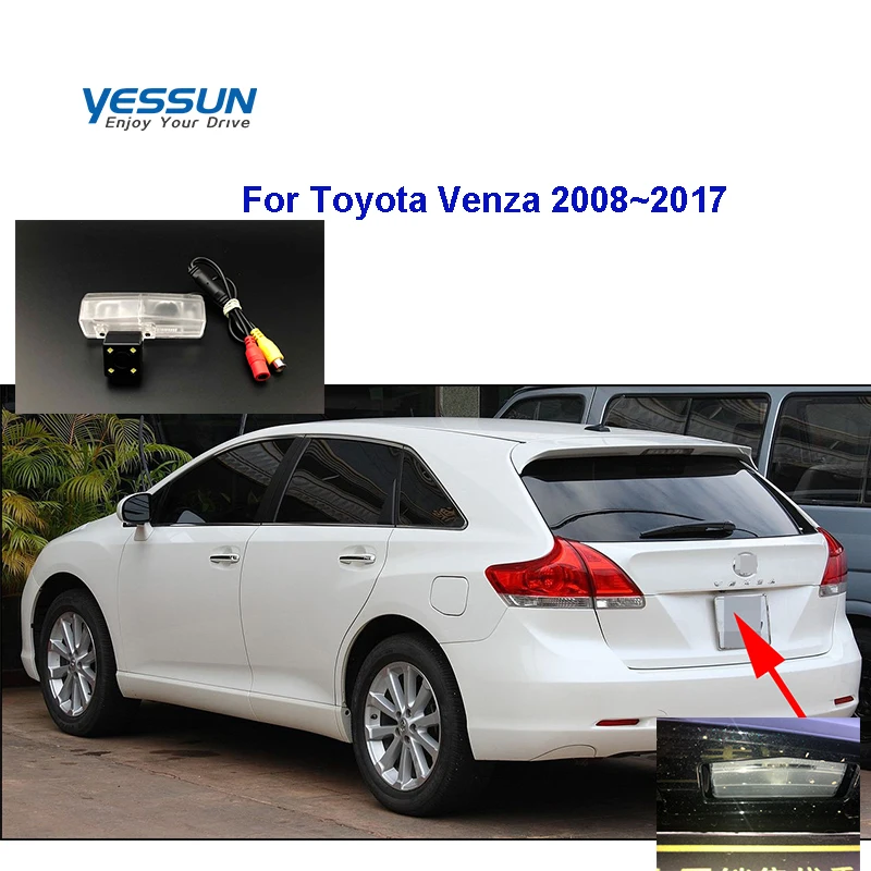 Автомобильная камера заднего вида Yessun HD CCD с функцией ночного видения для toyota venza