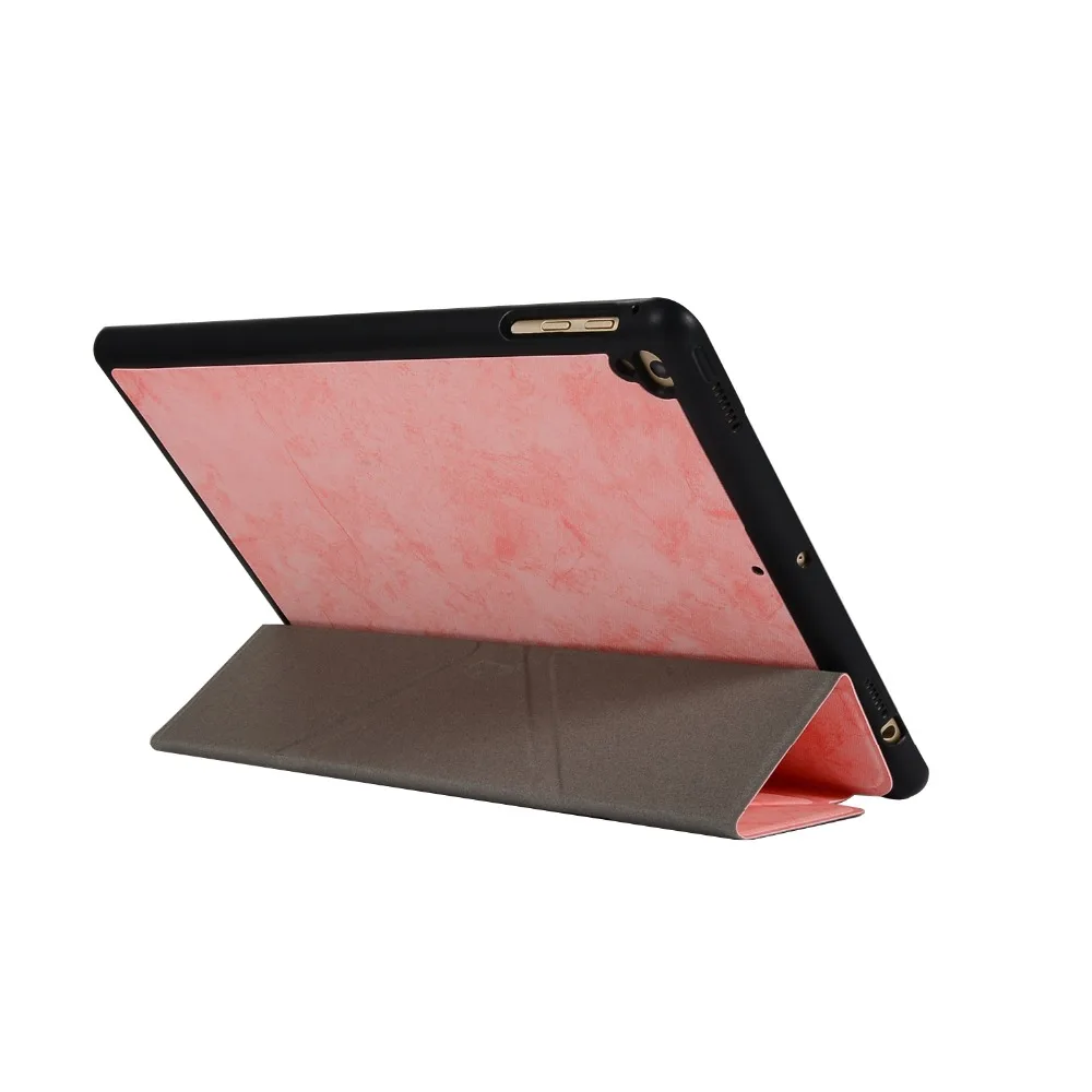 Чехол Smart Cover для Apple New iPad 9,7 дюймов(/)/Pro 9,7/Air 1/Air 2. искусственная кожа+ силиконовая ручка лоток чехол для планшета-YCJOYZW