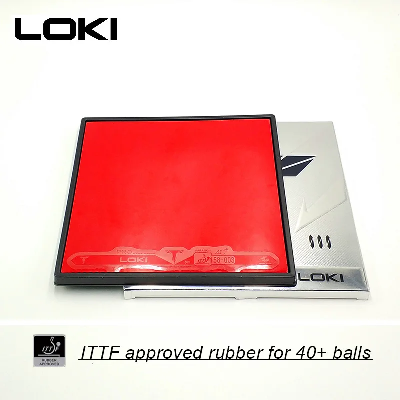 LOKI T3 ITTF одобренный Карбо губка для настольного тенниса резиновый Pips-in жесткий не липкий скоростной Pingpong резина для быстрой атаки