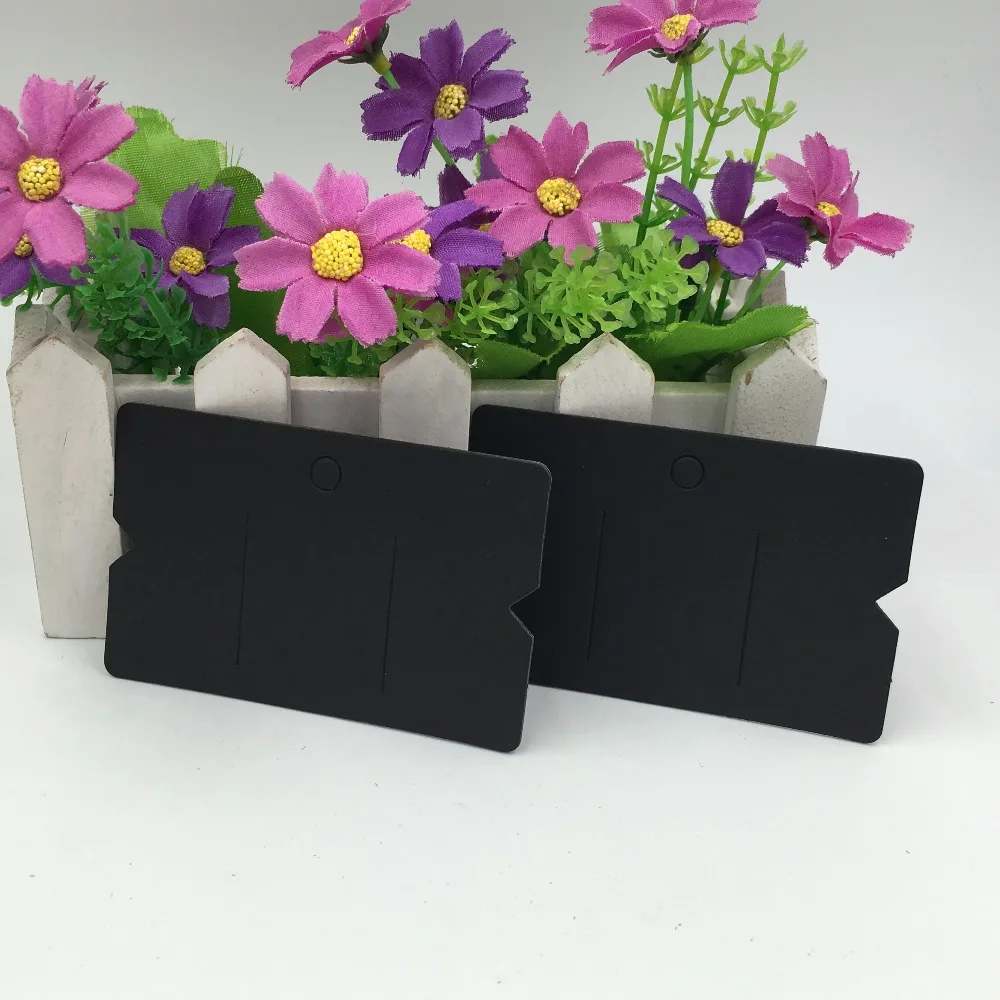 200 шт. бумажные карты для волос заколки аксессуары с картами | Украшения и