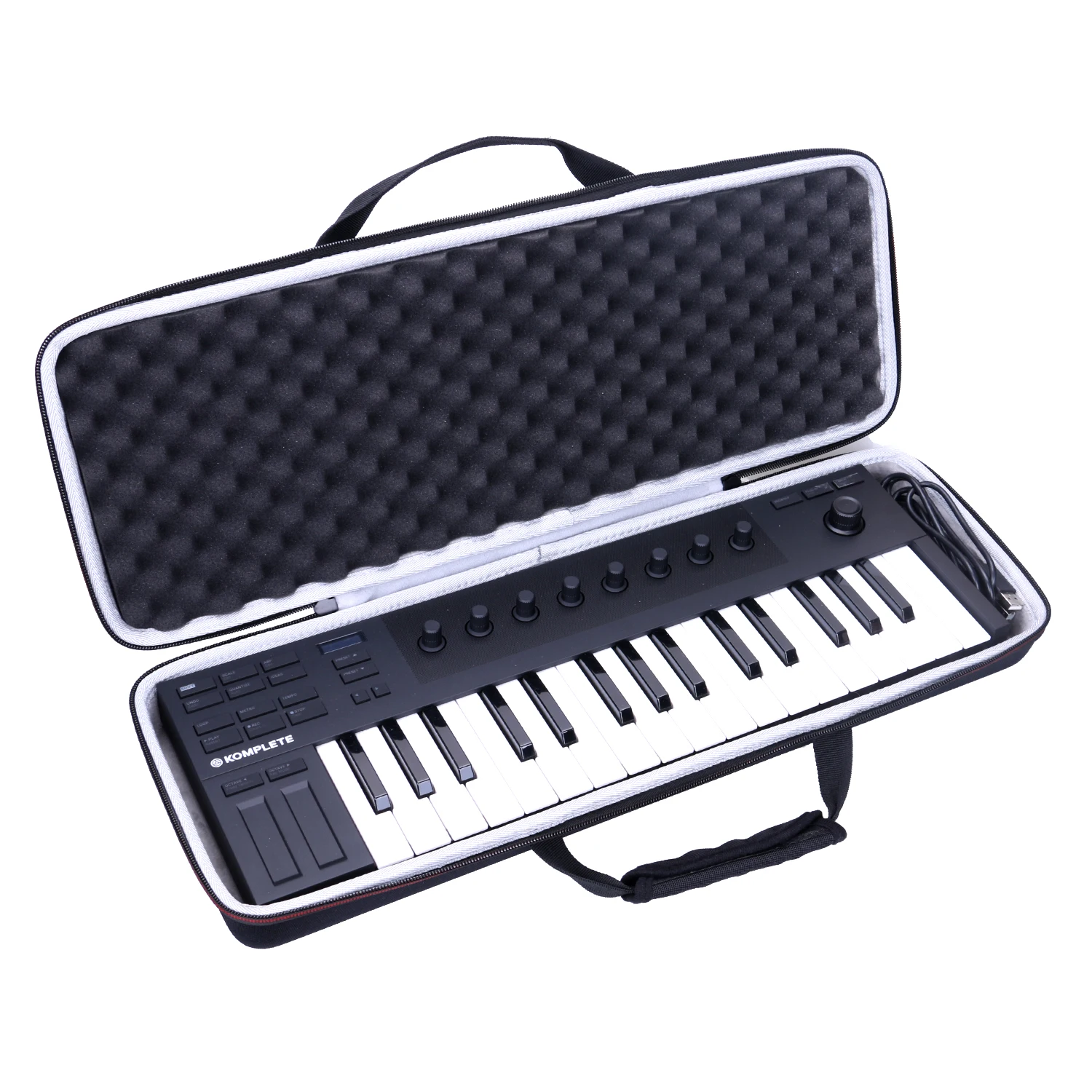 Черный Жесткий Чехол LTGEM EVA для клавиатуры контроллера Native Instrument Komplete Kontrol M32|Сумки