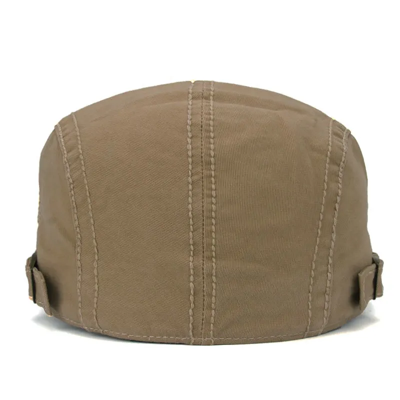 Мужские хлопковые береты JAMONT повседневные однотонные кепка с якорем новинка