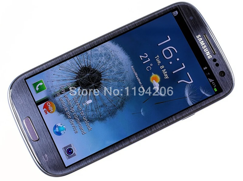 I9300 Оригинальный разблокированный Samsung GPS 16 Гб ПЗУ 8 Мп 4 дюймов четырехъядерный