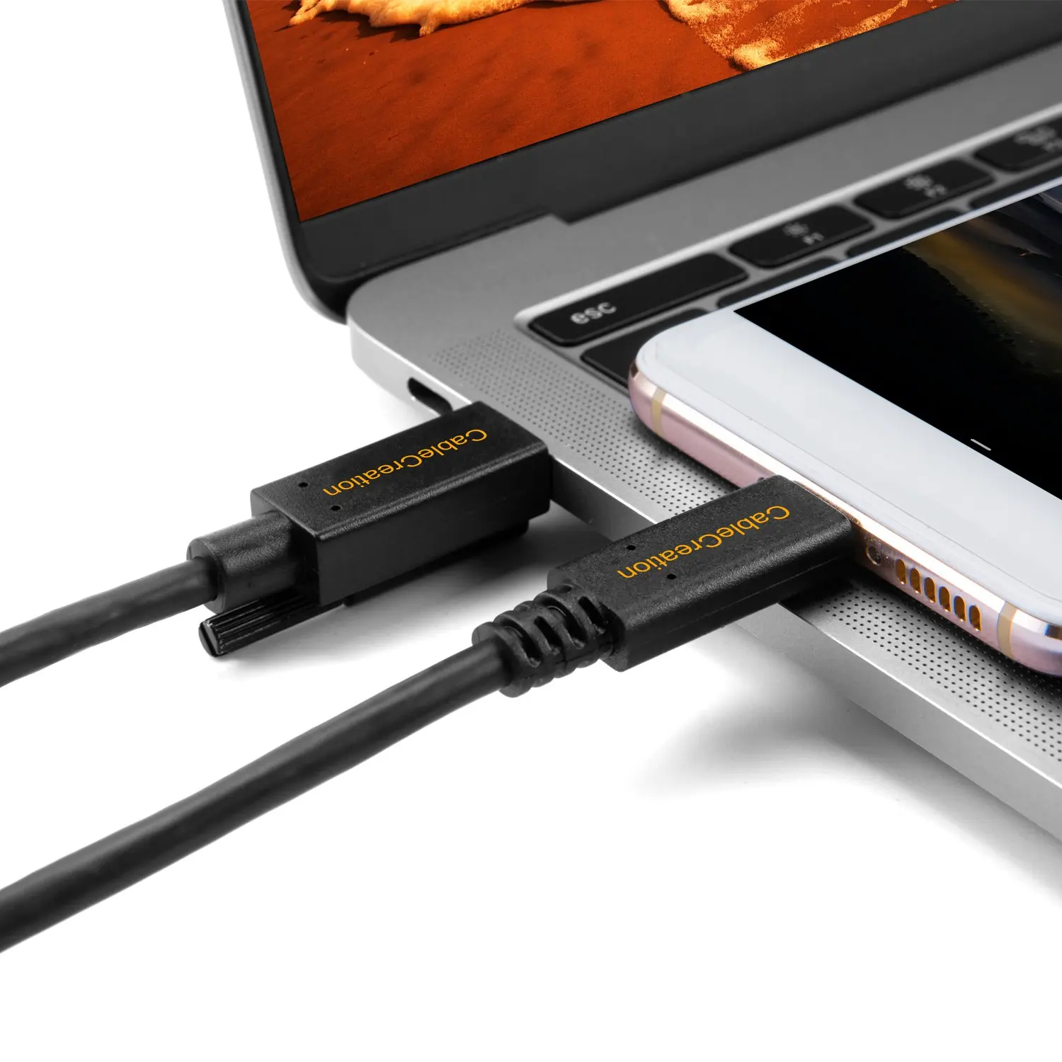 Кабель USB C к (3A) кабель JORINDO 3 Gen 2 закручивающийся 1 Type совместимый с MacBook Pro Nintendo