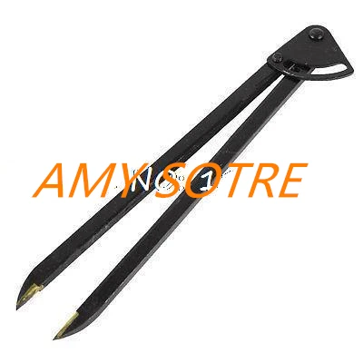 

8" 200mm Measurement Marking Circular Compasses Divider Tool Black