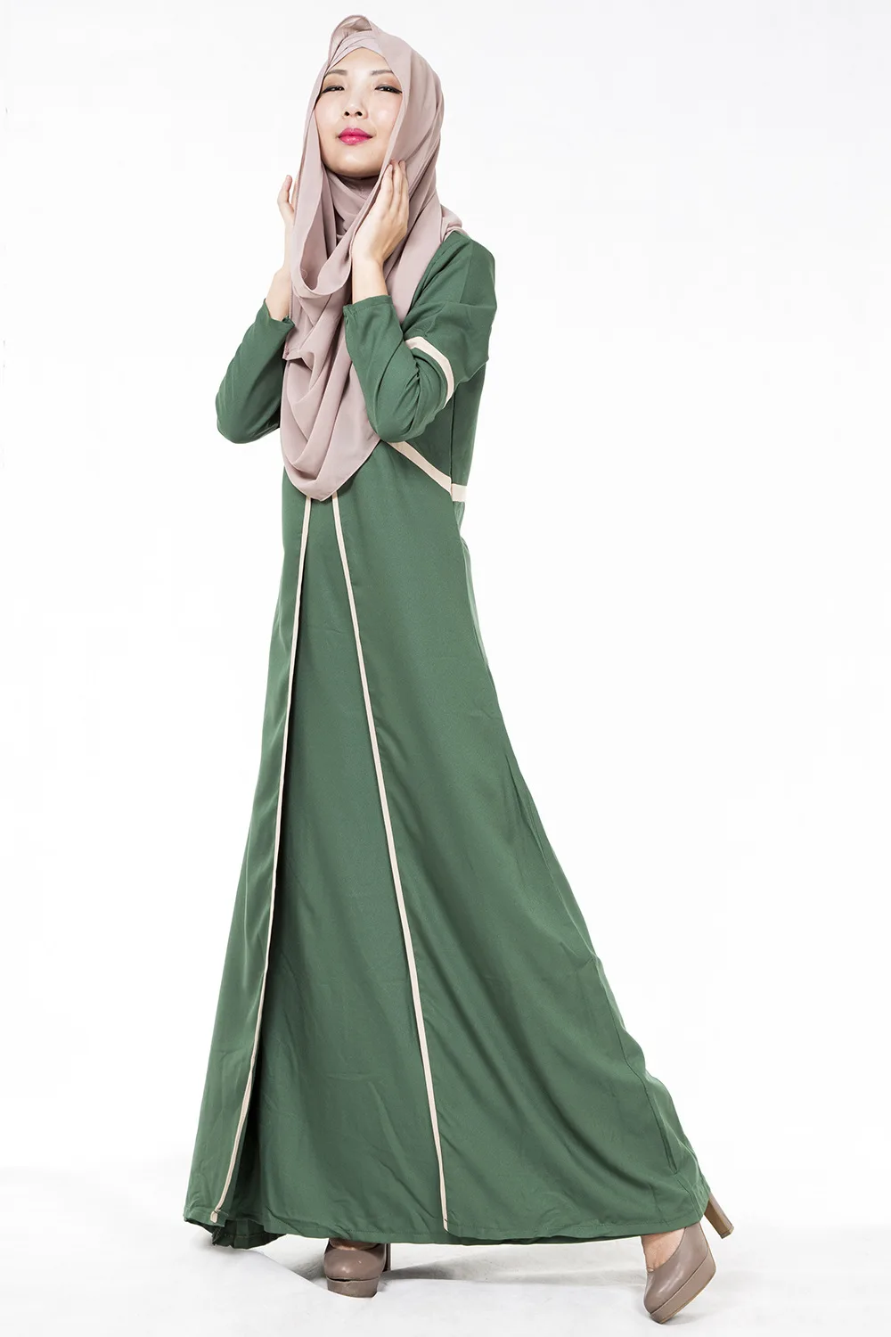 2016 мусульманских абая платье для женщин исламского платья дубай исламская