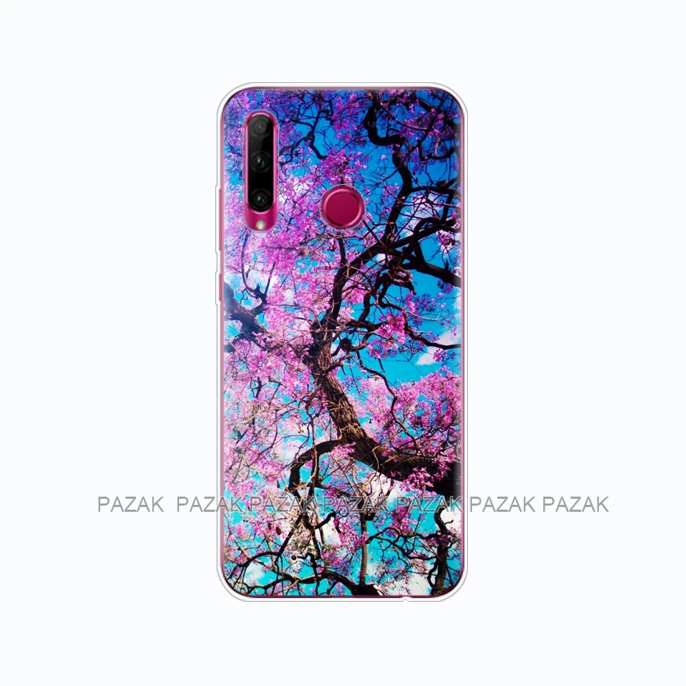 61387 Чехол для Honor 10i, HRY-LX1T, силиконовая задняя крышка из ТПУ для Huawei Honor 10i Honor10i 10 i, 6,21 дюймов, чехол-бампер - Цвет: 61387