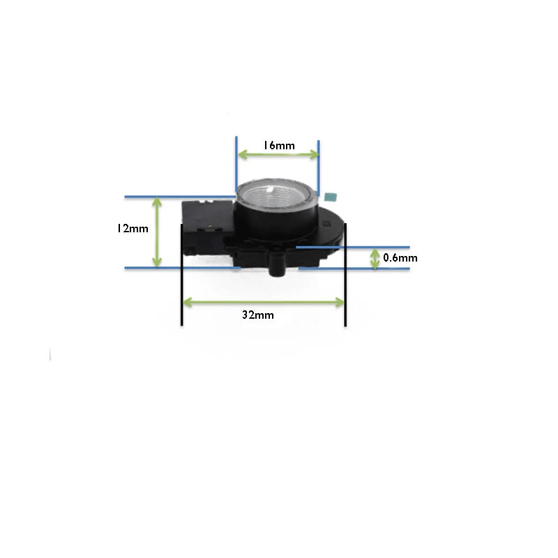 

New 2PCS IR CUT Metal Support 5MP,8MP Camera HD 4MP,8MP filter M12 lens mount double filter switcher for 22mm cctv Camera