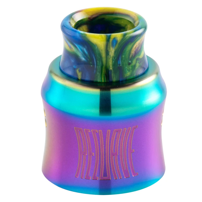 2018 New Original Wotofo Recurve RDA 24mm 510/squonk pin single coil 810 resin drip tip rebuildable dripping atomizer e-cig tank |