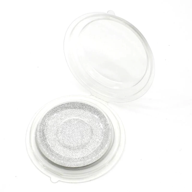 20/40 шт пустые прозрачные круглые накладные Ресницы Коробка для хранения ресницы