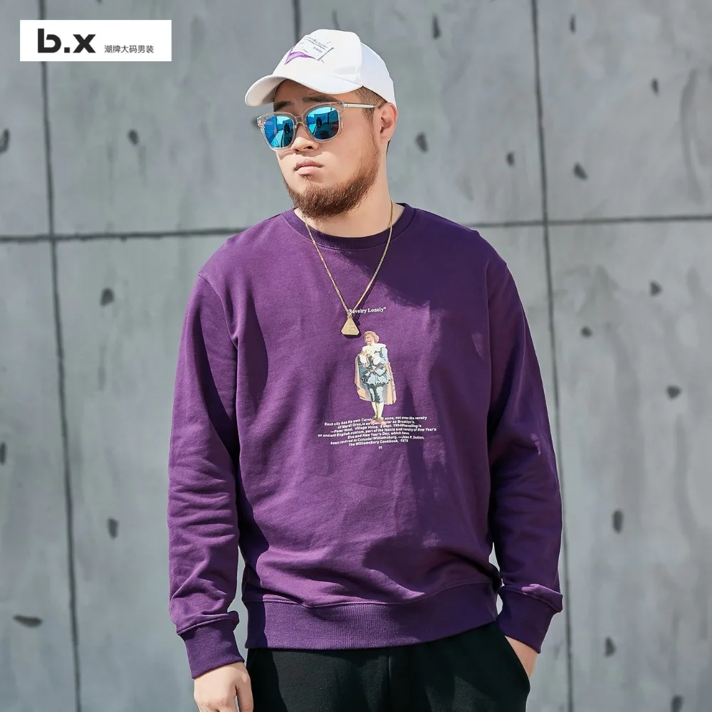 B.X популярный логотип большой мужская одежда Весна 2019 модный принт тенденция