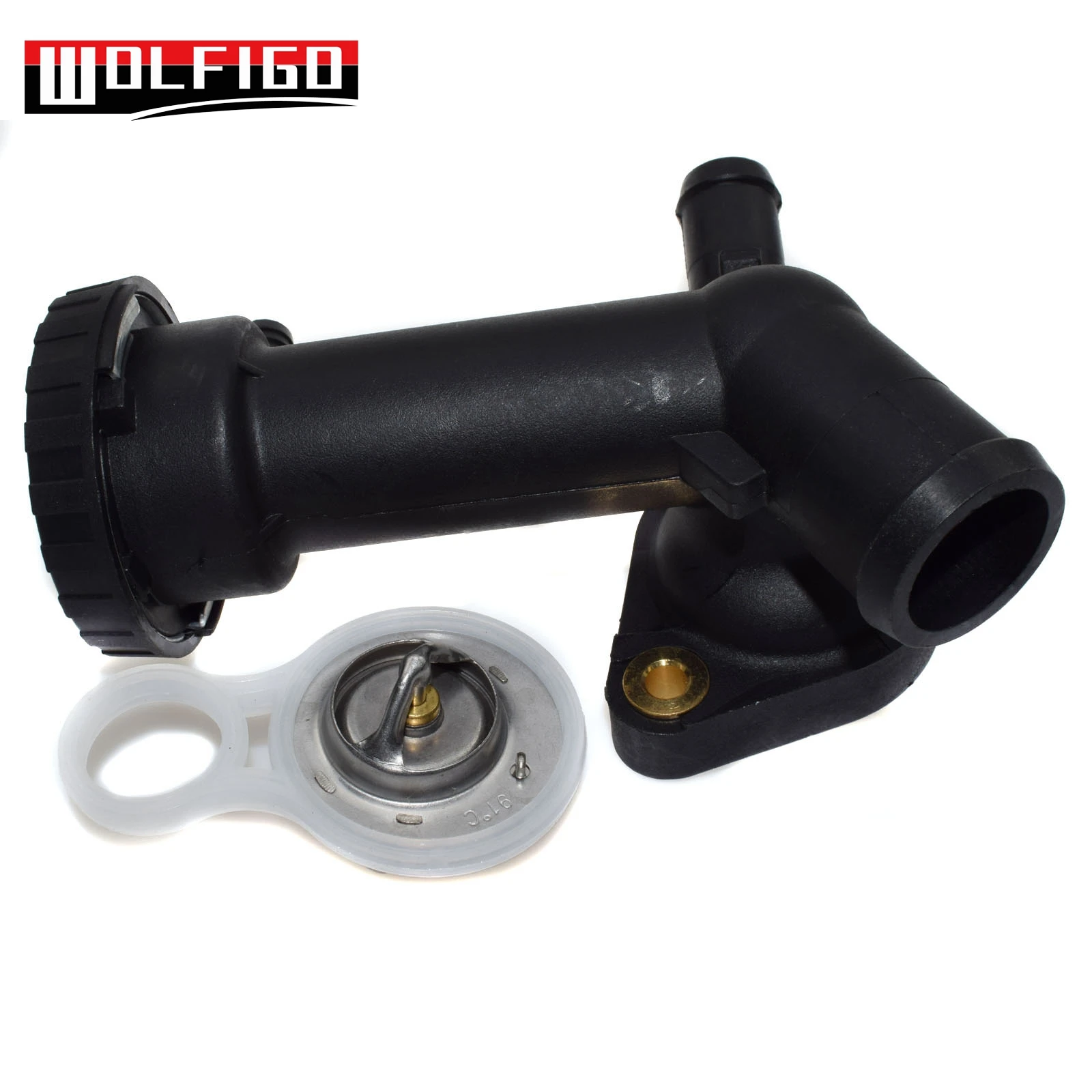 WOLFIGO Новый корпус термостата уплотнение в сборе для Mini Cooper R50 R52 R53 11537829959 11537829960