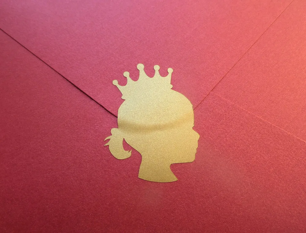 30 шт./компл. принцесса проект &quotКорона&quot наклейки для девочек головы вечерние