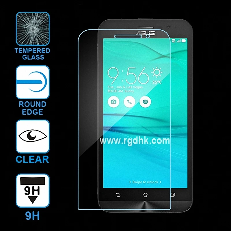 for Asus Zenfone GO ZB552KL X007D 5.5&quot Tempered Glass Screen Protector Guard Film ZenFone ZB500KL 5&quot film | Мобильные
