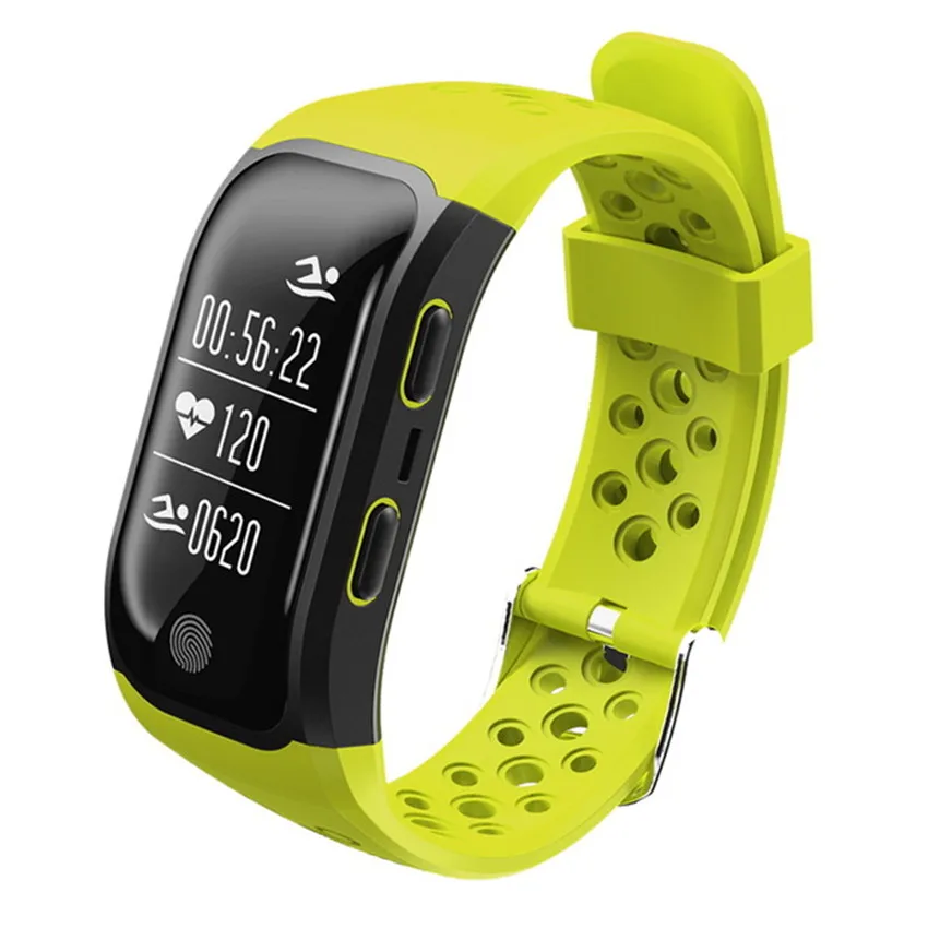 IP68 погружение gps Смарт-часы сердечного ритма Спорт фитнес-трекер Smartband для IOS/Xiaomi/Honor PK Miband 3/4 скорость gps