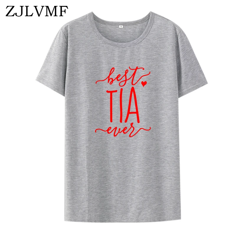 Zjlvmf лучшая футболка Tia Ever женщины-хипстеры Повседневная хлопковая модная женская