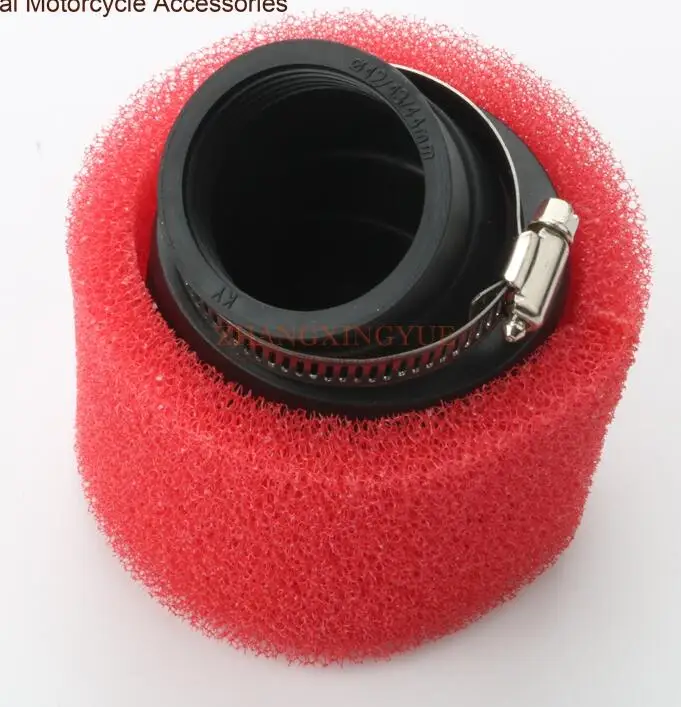 42mm air filter Scooter 58.5mm NON Egr Cylinder Head Big Bore Kit A9 camshaft 42mm air filter for GY6 125cc 150cc upgrade 155cc 152QMI 157QMJ 4T - Цвет: 42mm air filter
