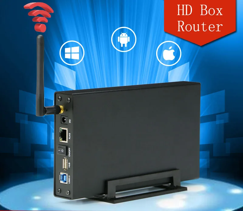 Wi Fi корпус для жесткого диска 3 5 &quotUSB 0 высокое Скорость Беспроводной