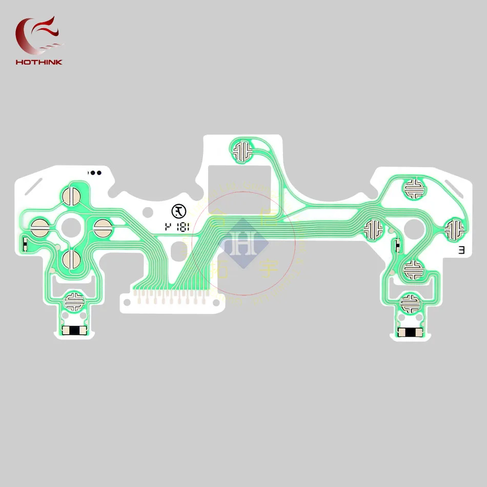 20 шт./лот HOTHINK Замена контроллера ленточная печатная плата PCB контактная площадка гибкий кабель для PS4 для ремонта регулятора часть PS4 PRO