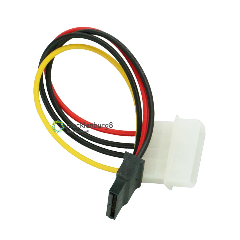 2 шт./лот 4 Pin IDE Molex штекер 15 Pin последовательный ATA SATA жесткий диск адаптер питания