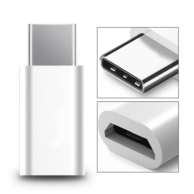 Адаптер USB C 3 0 Micro Женский к Type Мужской адаптер OTG зарядное устройство конвертер