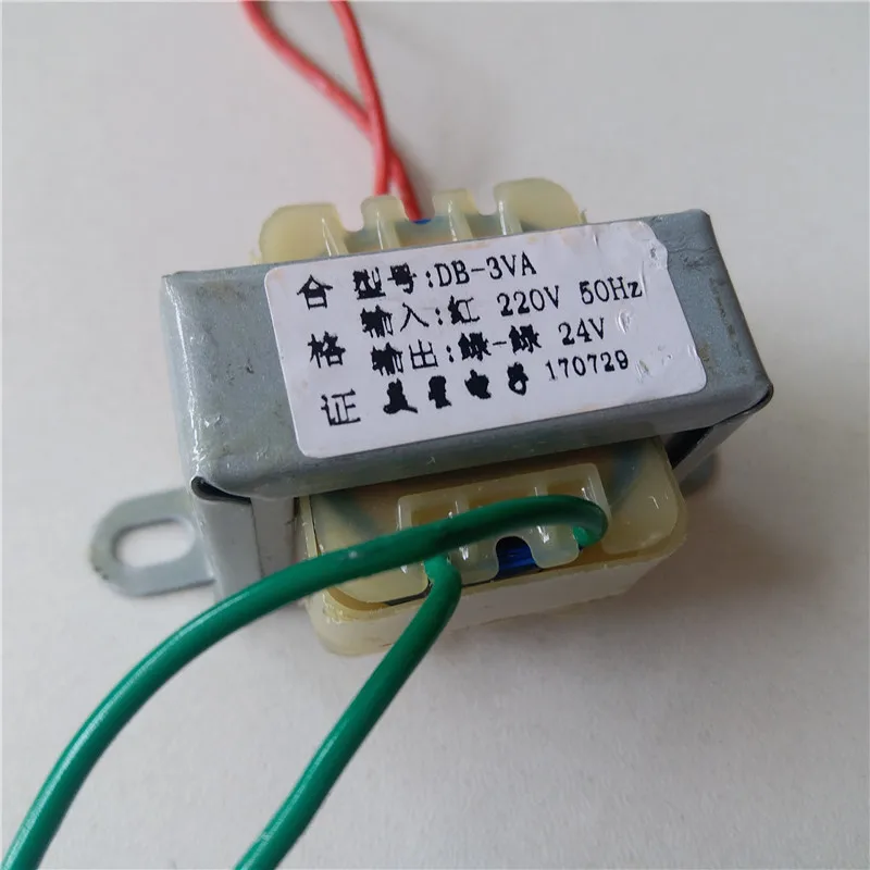 Трансформатор 24 В 0 125a 3VA 220V трансформатор EI41 для блока питания|Трансформаторы| |