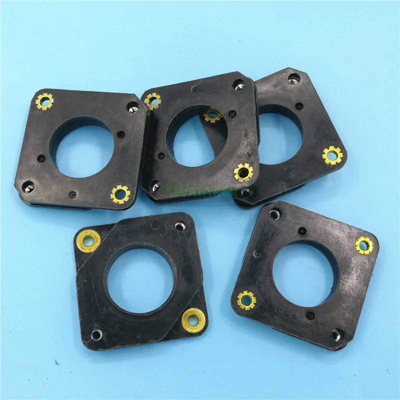 

5pcs Imported Nema 17 stepper motor plastic Vibration Damper shock absorber / pad size 41*41mm thickness 6mm for 42 step motor