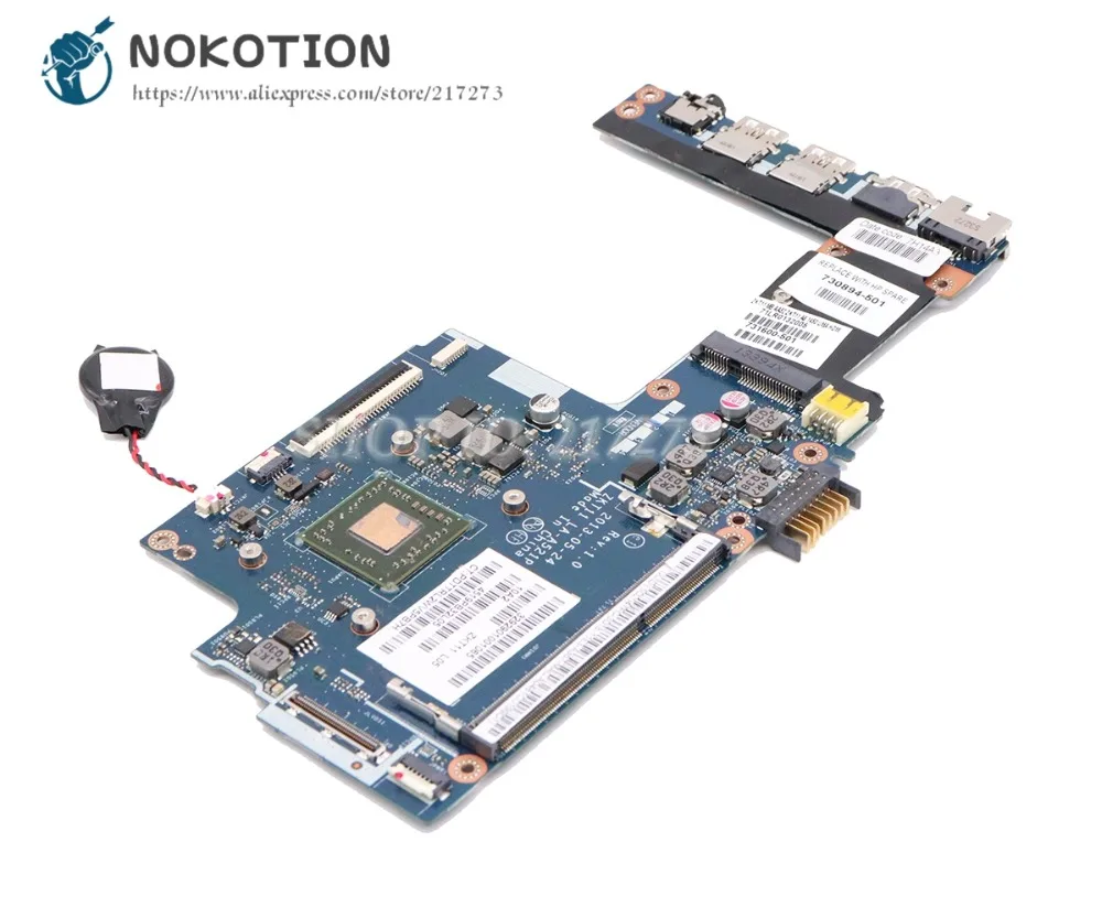 NOKOTION для HP 215 G1 215-G1 серия материнская плата 744189-501 744189-001 UMA ZKT11 LA-A521P основная -
