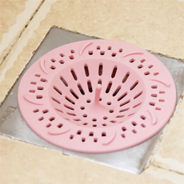 Silicone Sewer Filter Drains Colanders Strainers basket Kitchen Gadgets Shower Drain Hole Trap Bathroom Accessories Sets | Дом и сад