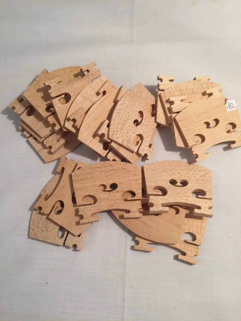 

10pcs 50mm viola bridges fine maple laser precise