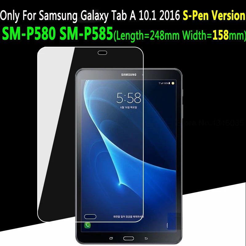 Закаленное стекло для планшетов Samsung Galaxy Tab A 10 1 дюйма 2019 Φ T510 T515 2016 SM T580 T585 P580 P585|tablet