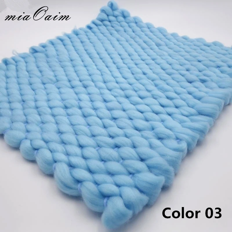 

45x40cm Handmade Acrylic Blanket Basket Stuffer Filler Newborn Infant Baby Photography Backdrops Photo Studio Props Shower Gift