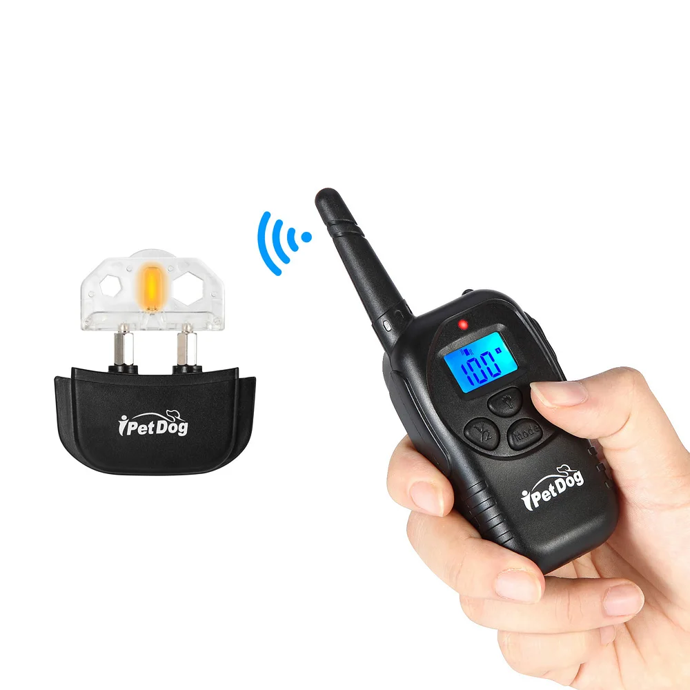 ITrainer электрический ошейник с вибрировать звуковой сигнал Обучение Собаки