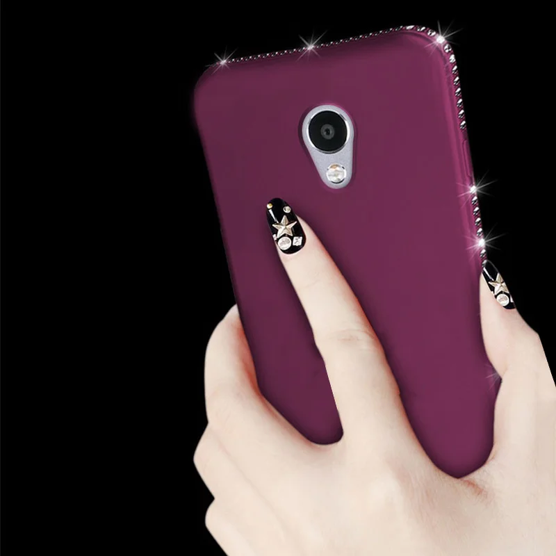 Missbuy роскошный блестящий бриллиантовый чехол для MEIZU 5S 6 M5S M6 Charm blue M3 Note M5 M2 тонкий